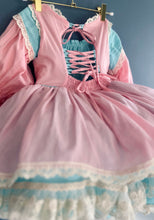 Load image into Gallery viewer, Beary Sweet Dress (Teal and Pink)
