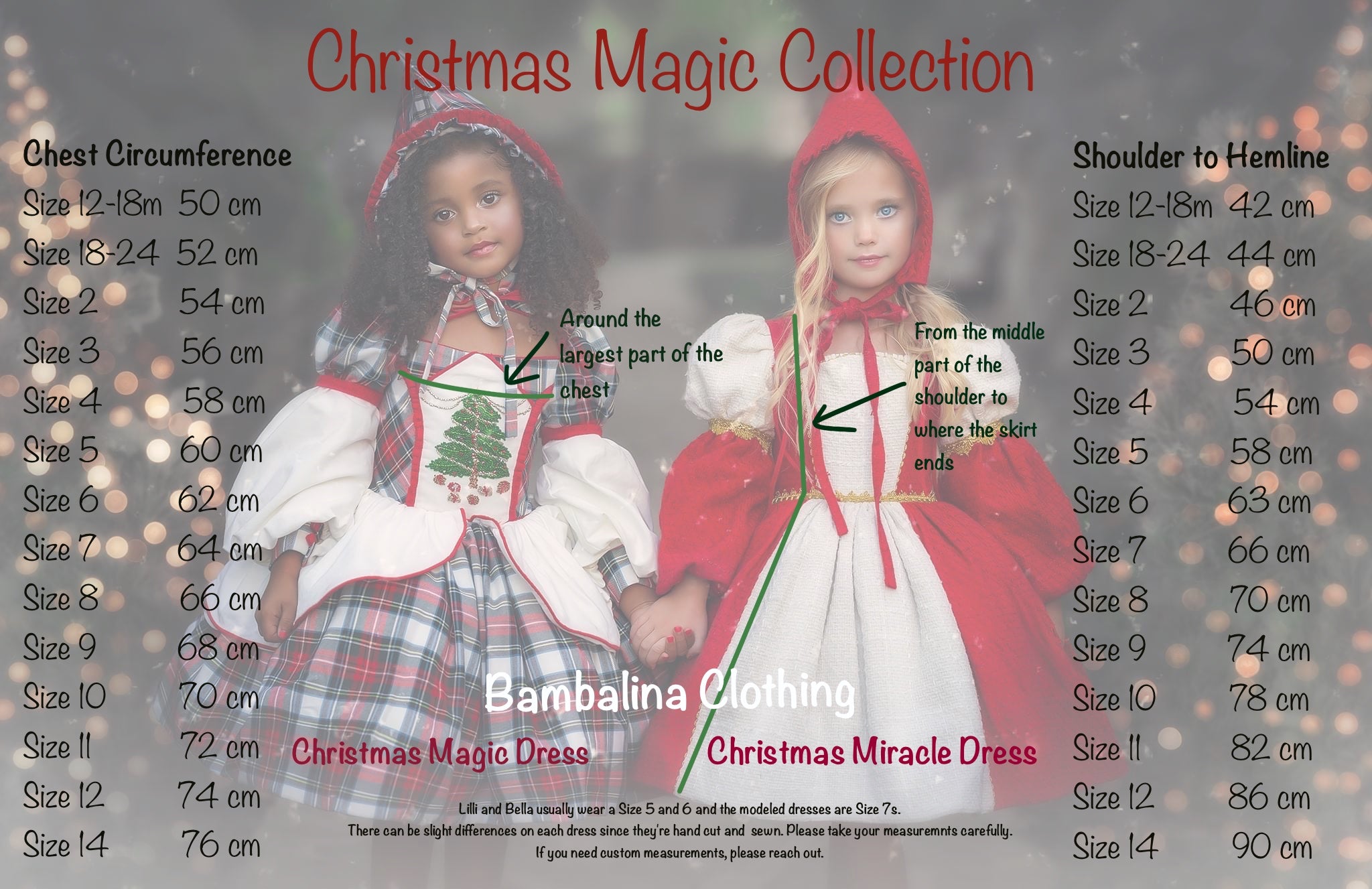 Bambalina Clothing Christmas outlet Dress