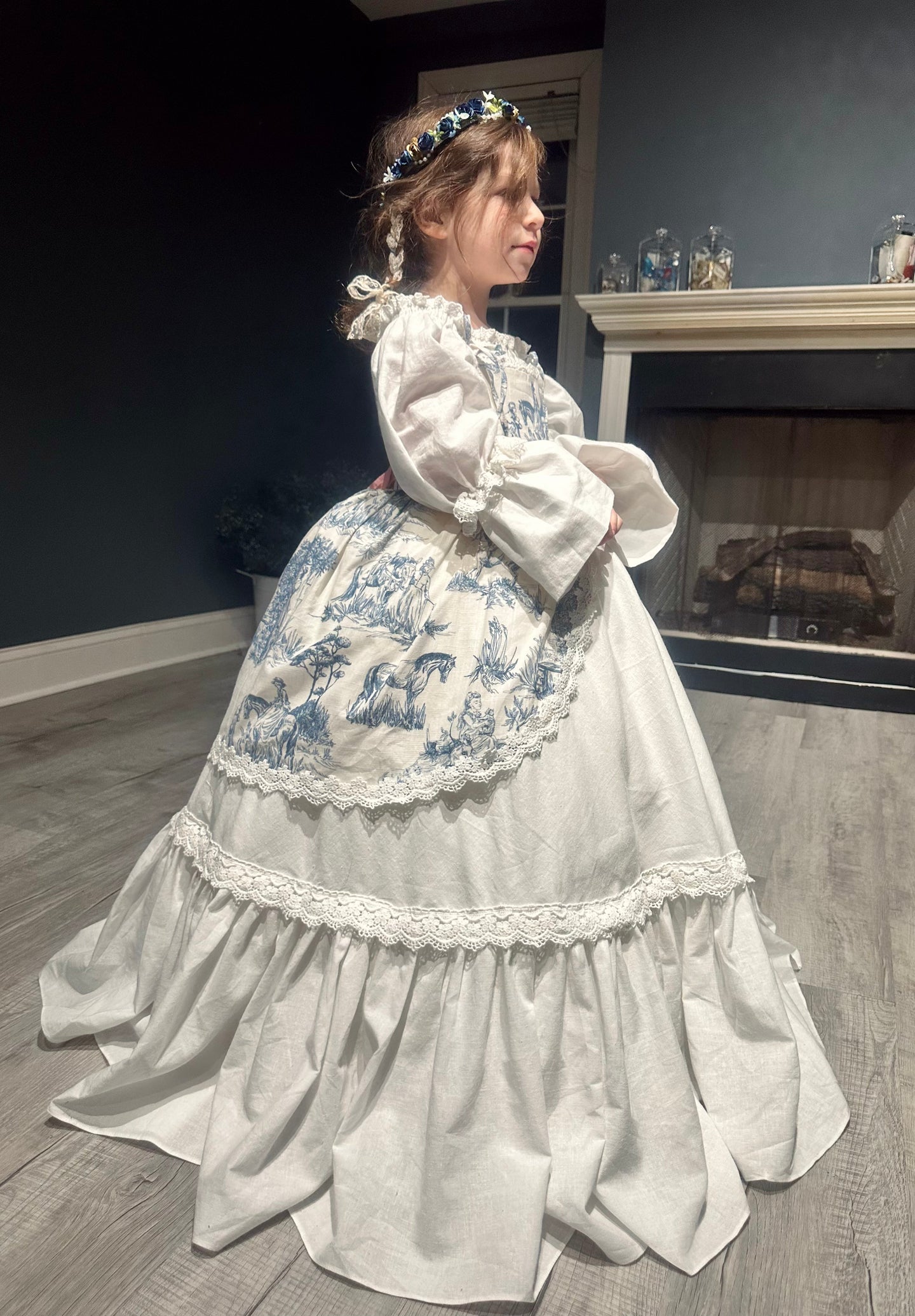 Victorian White Dress