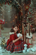 Load image into Gallery viewer, Christmas Dream Dress - Emerald
