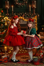 Load image into Gallery viewer, Christmas Dream Dress - Emerald
