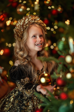 Load image into Gallery viewer, Midnight Reverie Dress Short Version -  Lace - Sizes 12-18m - 5y
