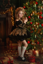Load image into Gallery viewer, Midnight Reverie Dress Short Version -  Lace - Sizes 12-18m - 5y
