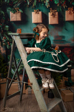 Load image into Gallery viewer, Enchanted Evergreen Dress - Preorder

