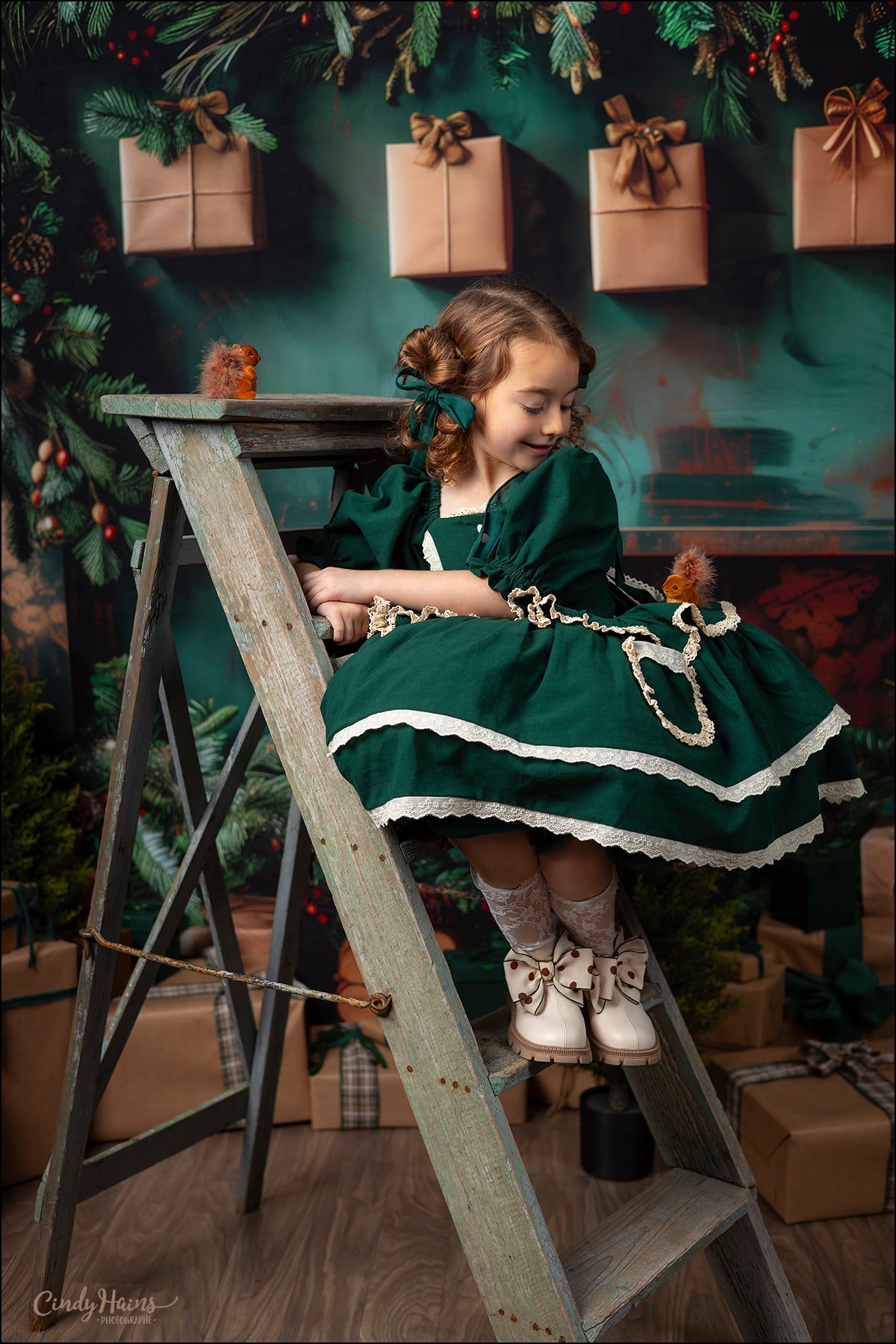 Enchanted Evergreen Dress  Bambalina Clothing