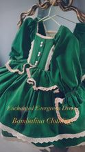 Load and play video in Gallery viewer, Enchanted Evergreen Dress - Green
