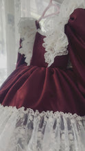 Load and play video in Gallery viewer, Royal Dress - Burgundy
