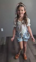 Load and play video in Gallery viewer, Southern Belle Blouse and Shorts Set
