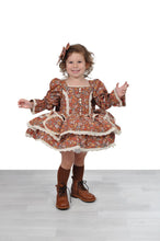 Load image into Gallery viewer, Blue Autumn Blossom Dress Set
