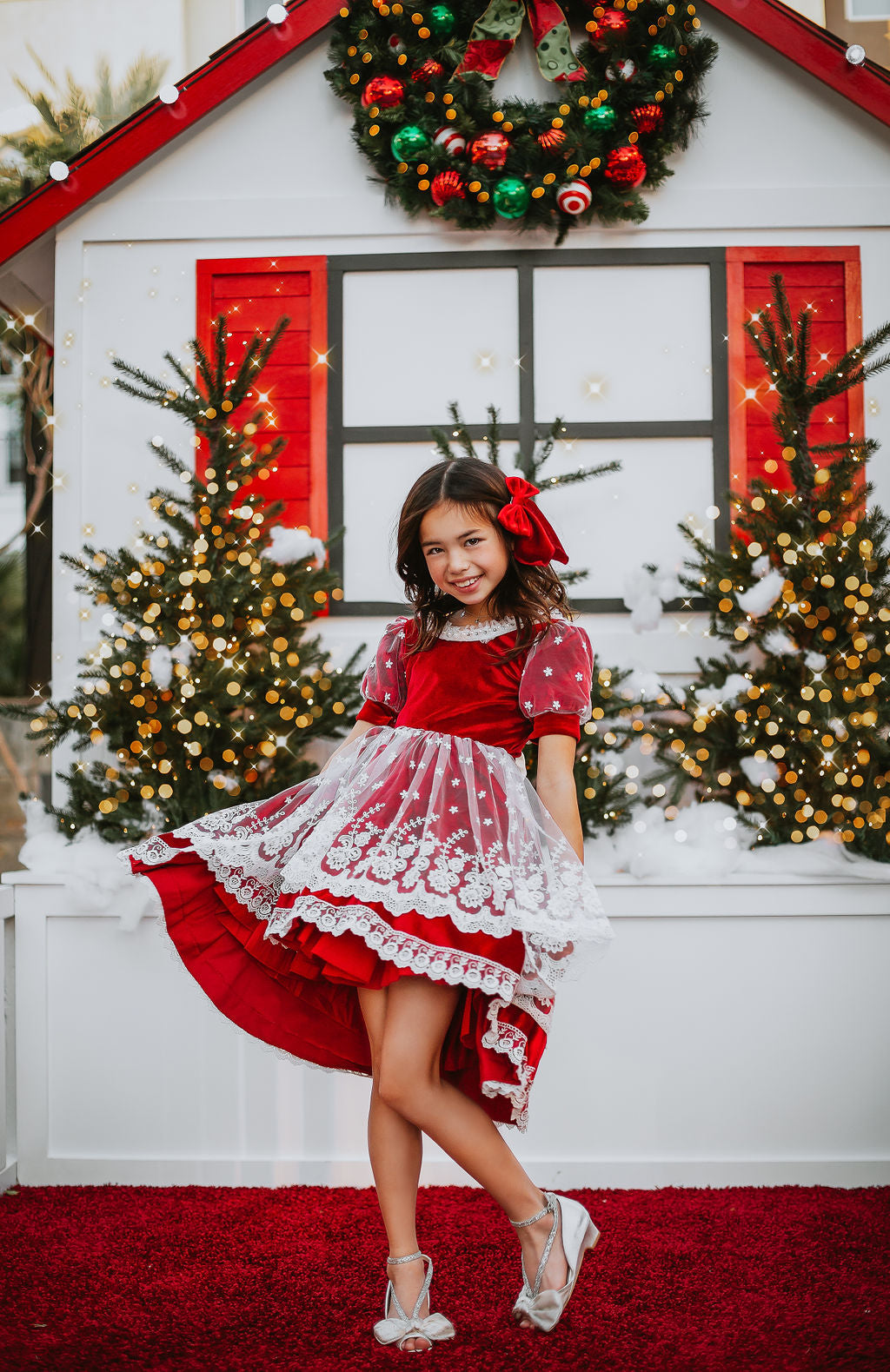 Meet Me Under the Mistletoe Dress