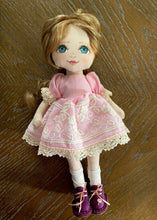 Load image into Gallery viewer, Pink and Lace Vintage Bambalina Doll Dress
