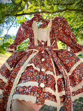 Load image into Gallery viewer, Blue Autumn Blossom Dress Set
