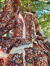 Load image into Gallery viewer, Orange Brown Autumn Blossom Dress Set
