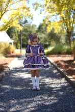 Load image into Gallery viewer, Purple Autumn Blossom Dress Set
