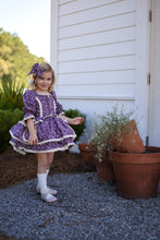 Load image into Gallery viewer, Orange Brown Autumn Blossom Dress Set
