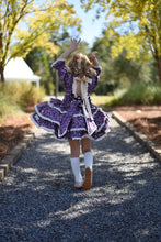 Load image into Gallery viewer, Purple Autumn Blossom Dress Set
