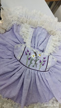 Load image into Gallery viewer, Lavenders and Daisies Dress
