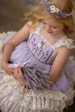 Load image into Gallery viewer, Lavenders and Daisies Dress
