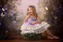 Load image into Gallery viewer, Lavenders and Daisies Dress
