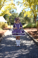 Load image into Gallery viewer, Orange Brown Autumn Blossom Dress Set
