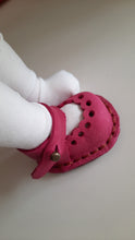 Load image into Gallery viewer, Bambalina Leather Handmade Doll Shoes
